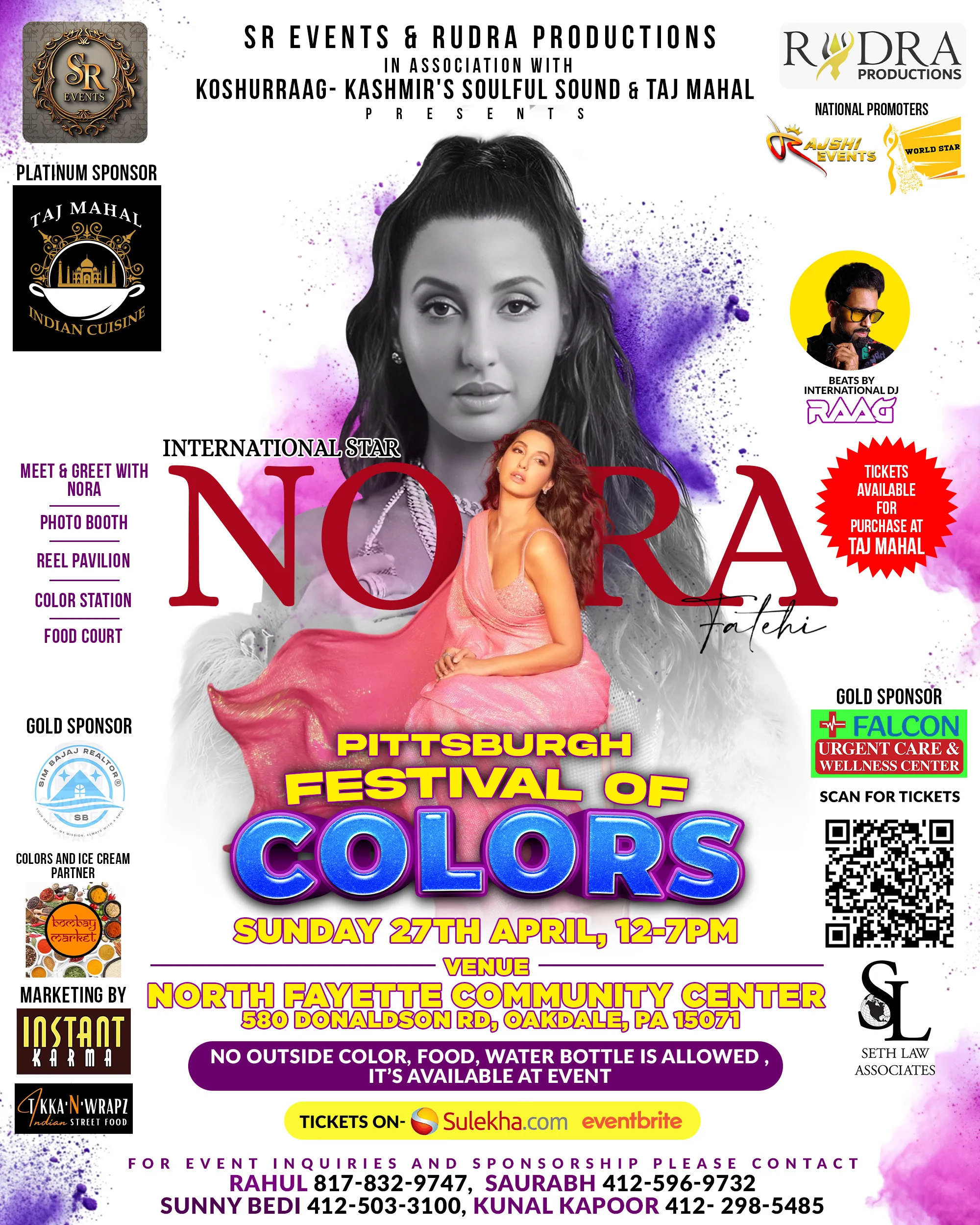 Holi with Nora Fatehi
