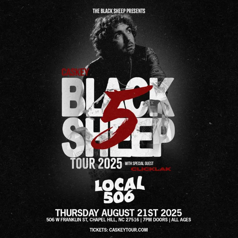 Caskey – ‘Black Sheep 5’ Tour