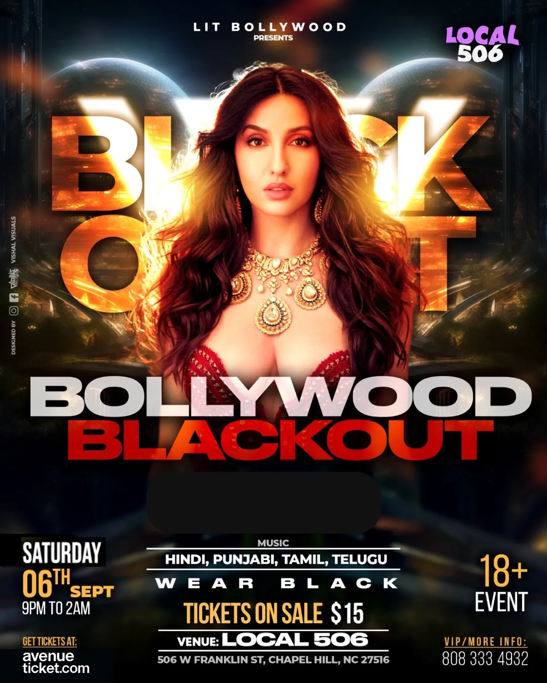 NC Bollywood Blackout