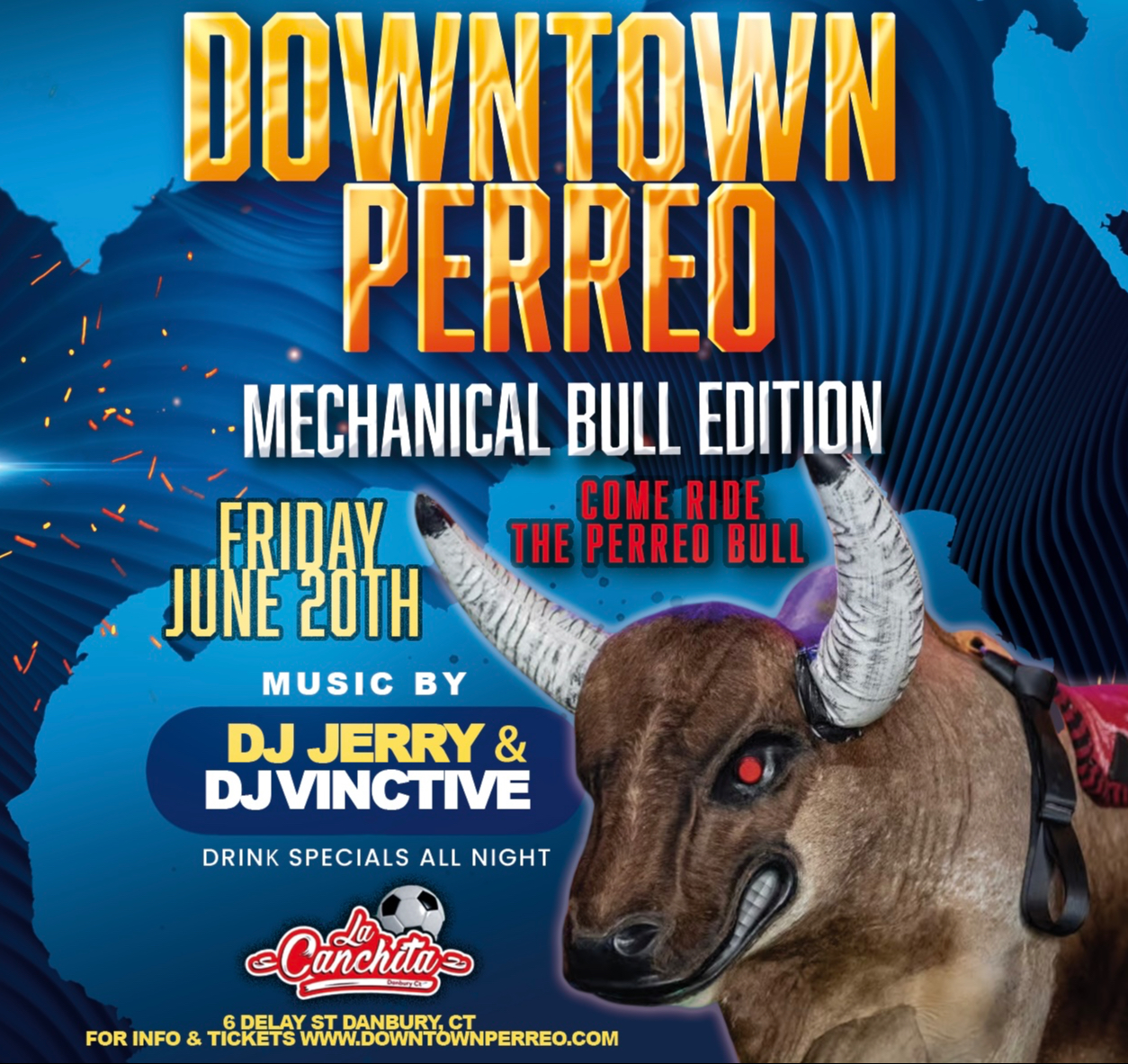 Downtown Perreo: Mechanical Bull Edition